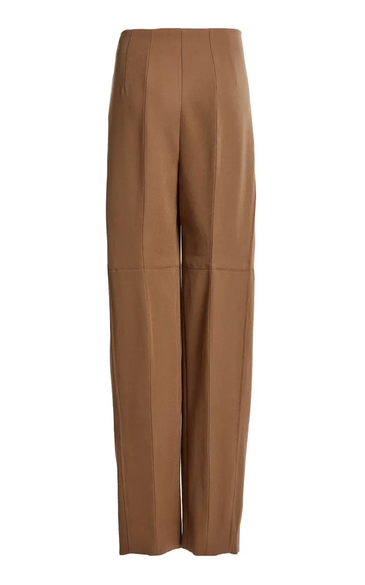 Victoria Beckham Virgin-Wool Barrel-Leg Pants | Thumbnail 6