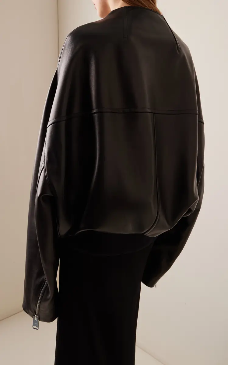 Khaite Hewit Leather Jacket | Thumbnail 7