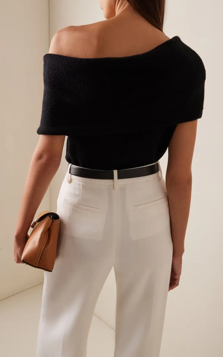 Heirlome Isabel Off-The-Shoulder Cashmere Top | Thumbnail 4