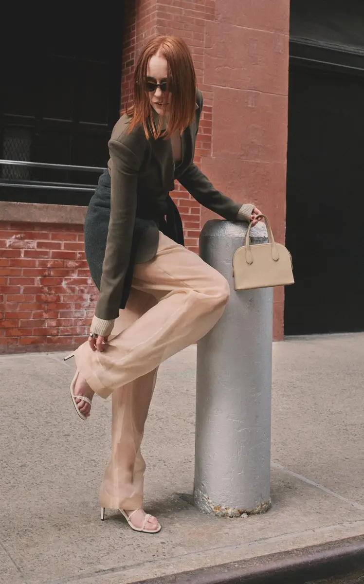 Khaite Trenton Silk-Organza Drawstring Pants | Thumbnail 6