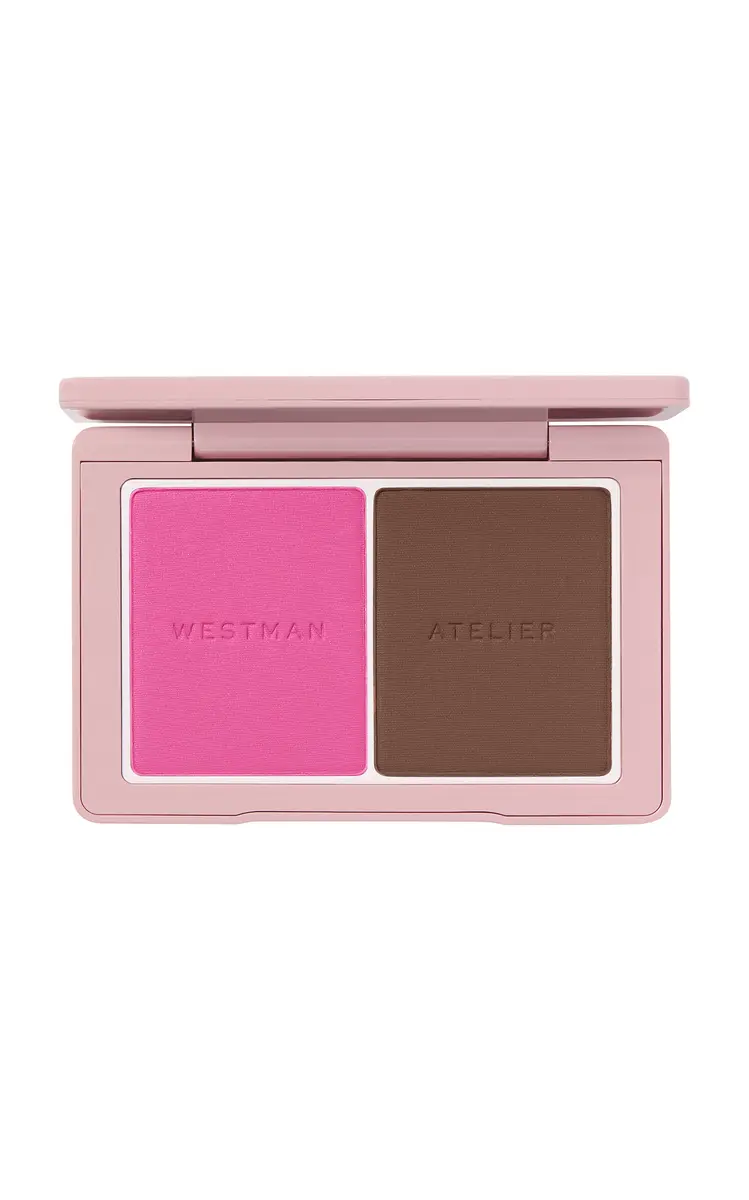 Westman Atelier Baby Cheeks + Face Trace Sculpting Powder Duo - Tulle & Truffle | Image 1 Westman Atelier Baby Cheeks + Face Trace Sculpting Powder Duo - Tulle & Truffle | Image 1