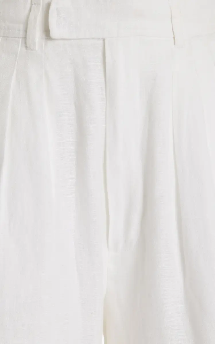Posse Louis Pleated Linen Straight-Leg Pants | Thumbnail 5 Posse Louis Pleated Linen Straight-Leg Pants | Thumbnail 5