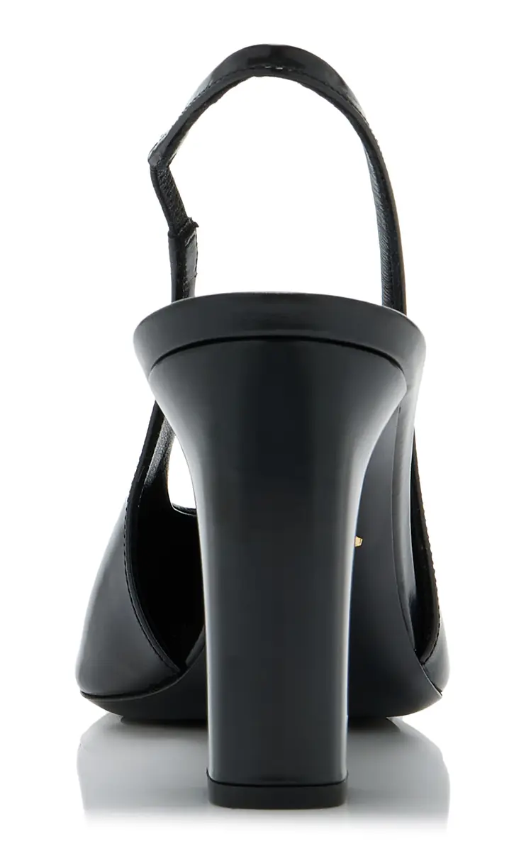 Prada Leather Slingback Pumps | Thumbnail 5 Prada Leather Slingback Pumps | Thumbnail 5