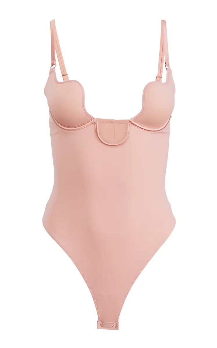 Fleur du Mal Le Stretch Micro Plunge Bodysuit | Thumbnail 7 Fleur du Mal Le Stretch Micro Plunge Bodysuit | Thumbnail 7