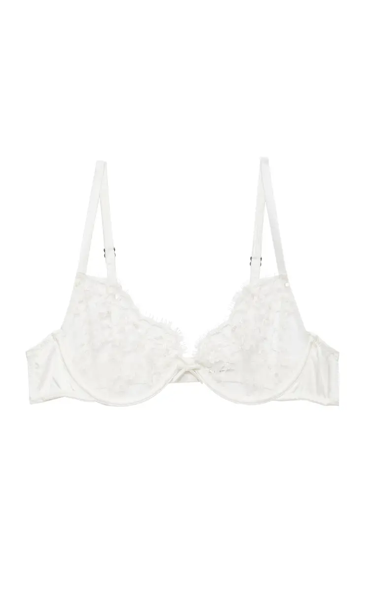 Fleur du Mal x Galia Lahav Daphne Lace Demi Bra | Image 1 Fleur du Mal x Galia Lahav Daphne Lace Demi Bra | Image 1