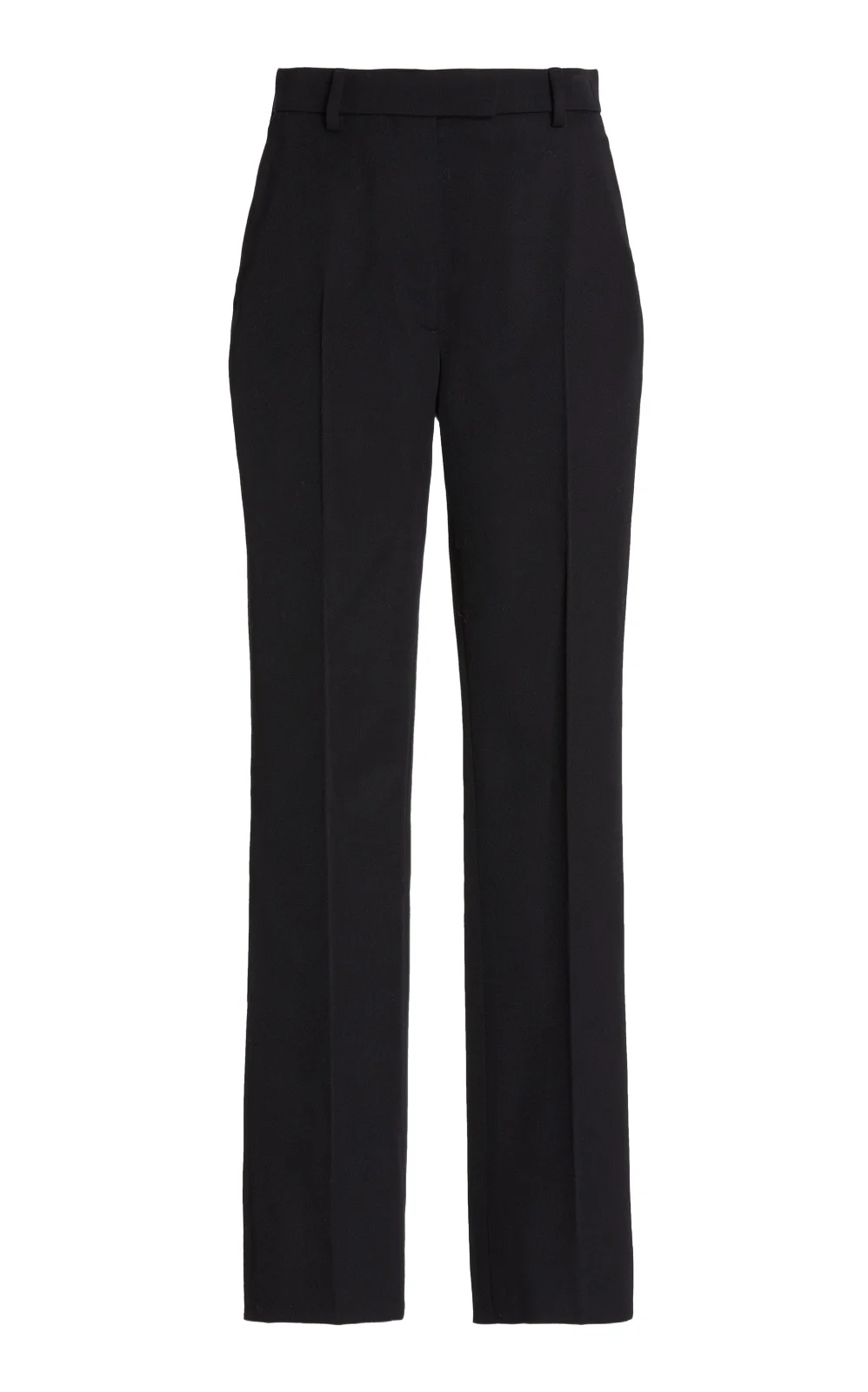 Wool Straight-Leg Pants