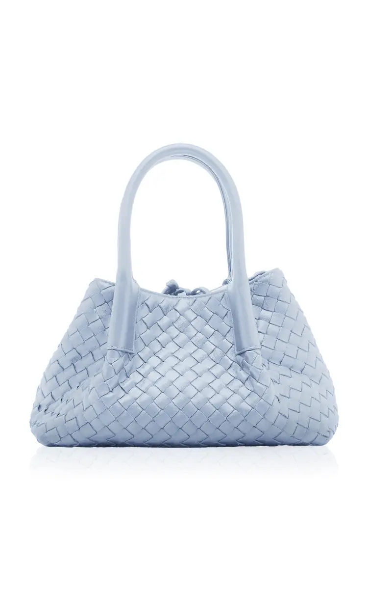 Bottega Veneta Mini Reversible Intrecciato Leather Tote Bag | Image 1 Bottega Veneta Mini Reversible Intrecciato Leather Tote Bag | Image 1