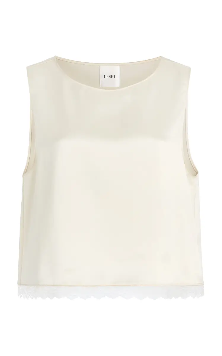 LESET Barb Lace Cropped Top | Thumbnail 14 LESET Barb Lace Cropped Top | Thumbnail 14
