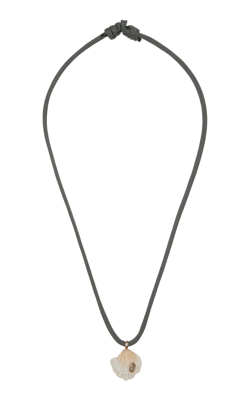 DEZSO BY SARA BELTRÁN Shell and Sillimanite Necklace