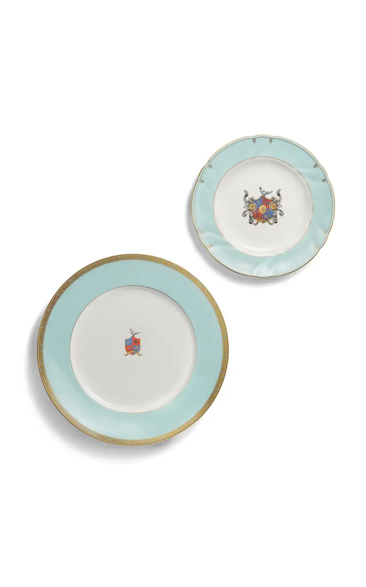 Tiffany & Co. Crest Bone China Dessert Plate | Thumbnail 4 Tiffany & Co. Crest Bone China Dessert Plate | Thumbnail 4
