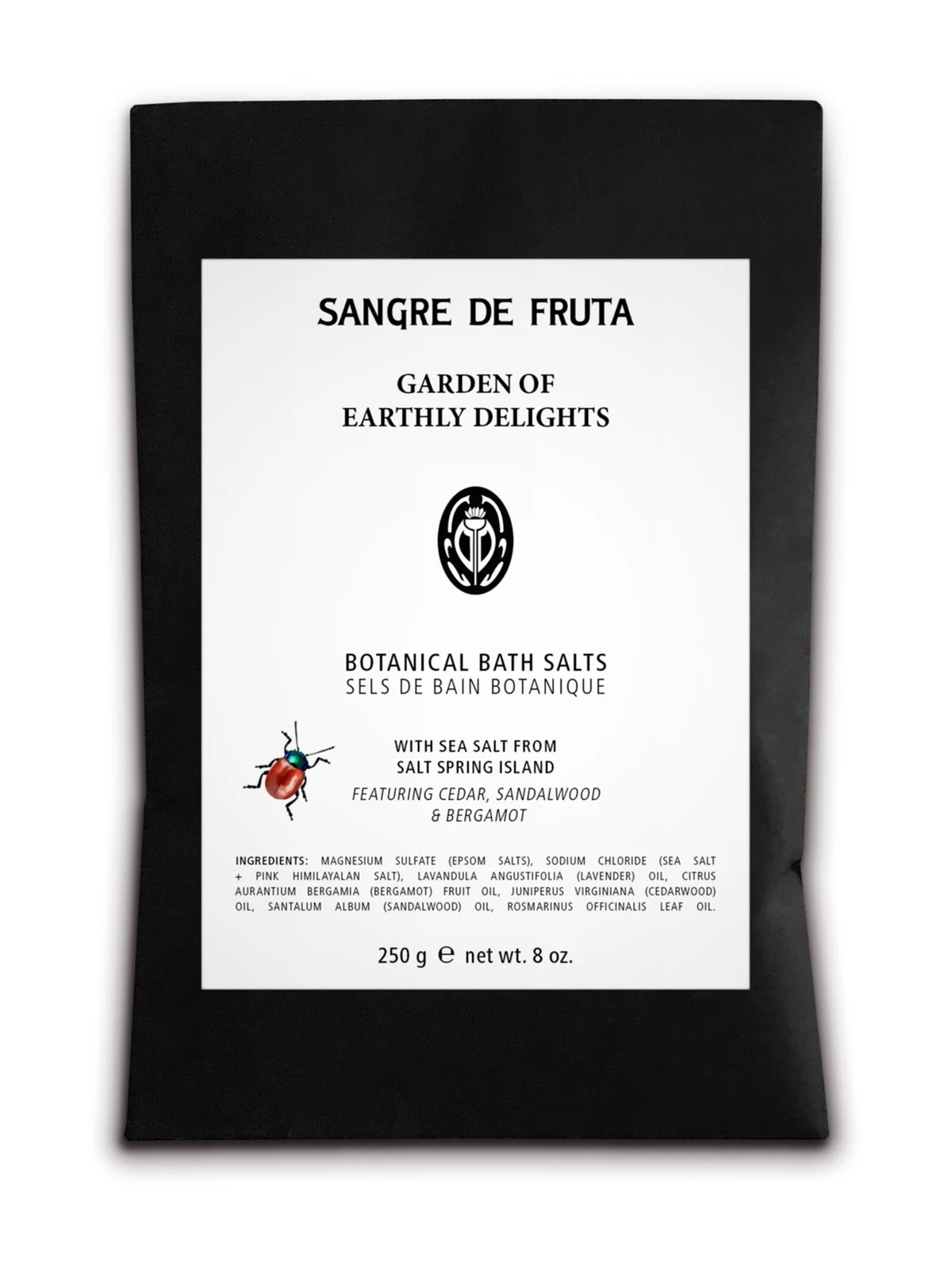 Sangre de Fruta Garden of Earthly Delights Botanical Bath Salts