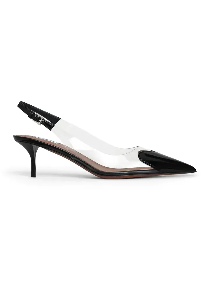 Le Cœur Patent Leather Slingback Pumps Le Cœur Patent Leather Slingback Pumps