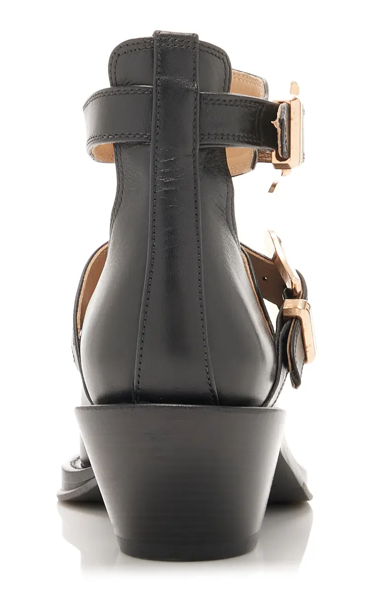 Gabriela Hearst Castro Buckle-Detailed Leather Ankle Boots | Thumbnail 4 Gabriela Hearst Castro Buckle-Detailed Leather Ankle Boots | Thumbnail 4