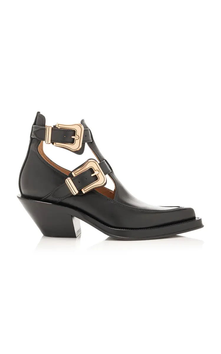 Gabriela Hearst Castro Buckle-Detailed Leather Ankle Boots | Thumbnail 6 Gabriela Hearst Castro Buckle-Detailed Leather Ankle Boots | Thumbnail 6
