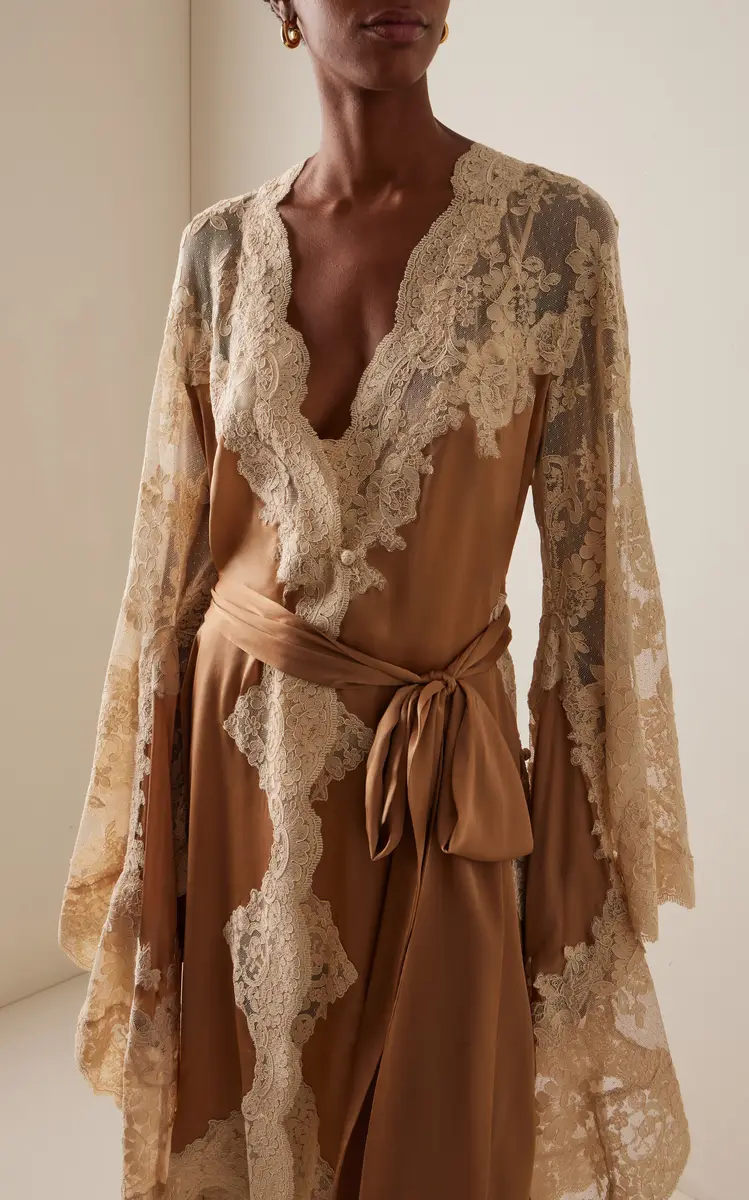 Zimmermann Hypnotic Satin Wrap Dress | Thumbnail 2