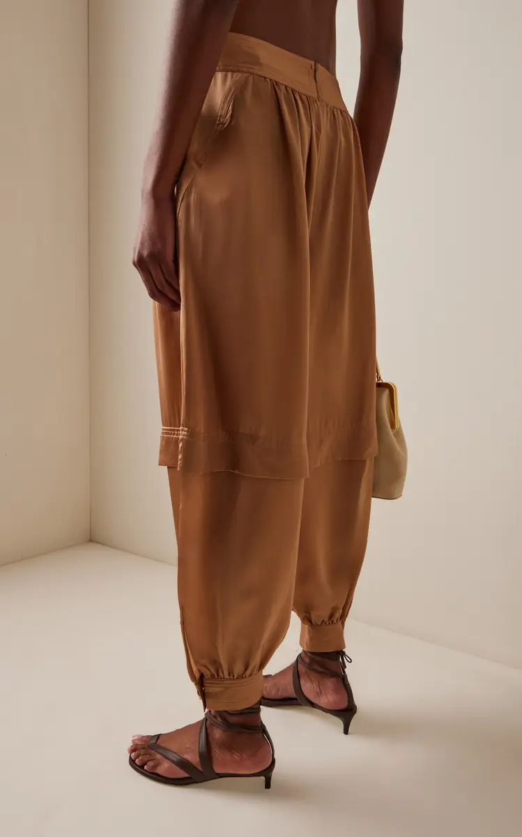 Zimmermann Hypnotic Silk Harem Silk Pant | Thumbnail 4