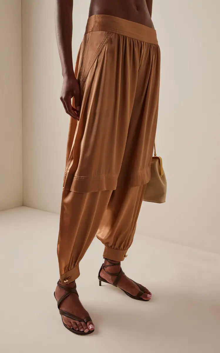 Zimmermann Hypnotic Silk Harem Silk Pant | Thumbnail 9