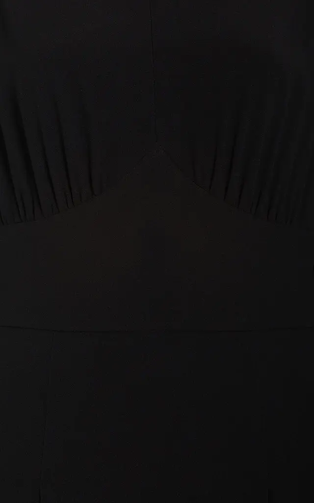 Prada Satin Sable Midi Dress | Thumbnail 4 Prada Satin Sable Midi Dress | Thumbnail 4