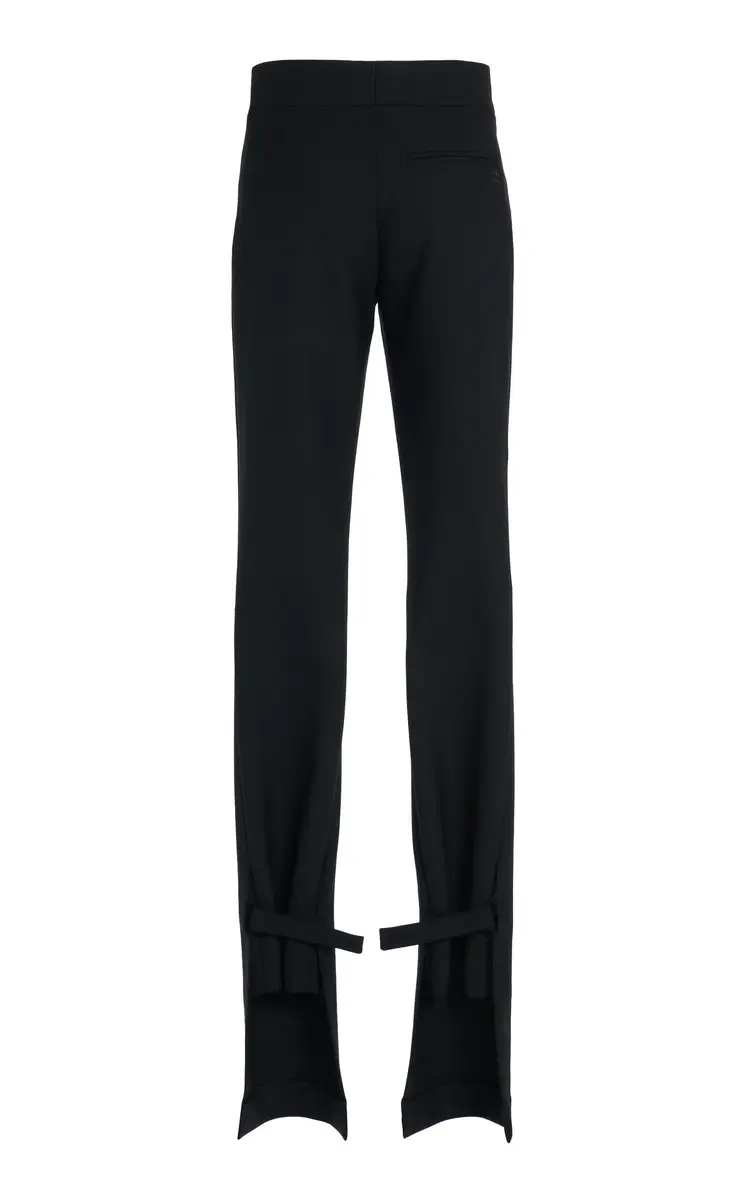 Courrèges Double Hem Polywool Pants | Thumbnail 5 Courrèges Double Hem Polywool Pants | Thumbnail 5