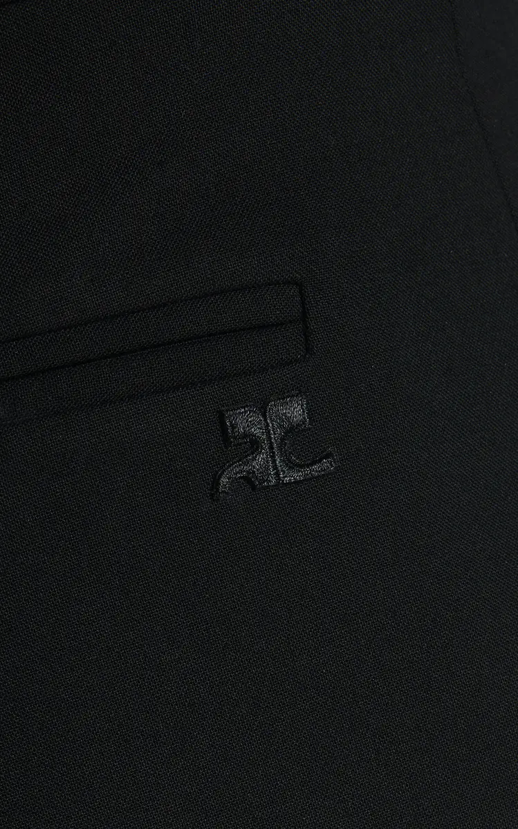 Courrèges Double Hem Polywool Pants | Thumbnail 6 Courrèges Double Hem Polywool Pants | Thumbnail 6