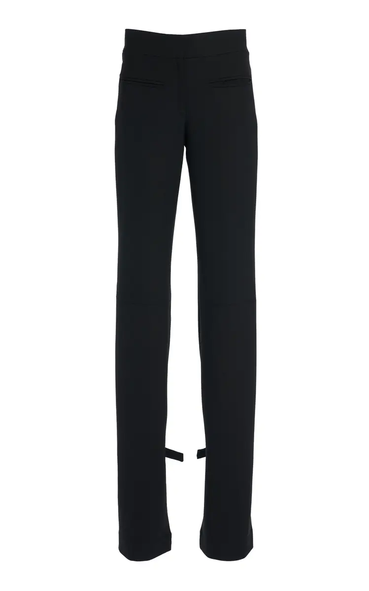 Courrèges Double Hem Polywool Pants | Thumbnail 7 Courrèges Double Hem Polywool Pants | Thumbnail 7