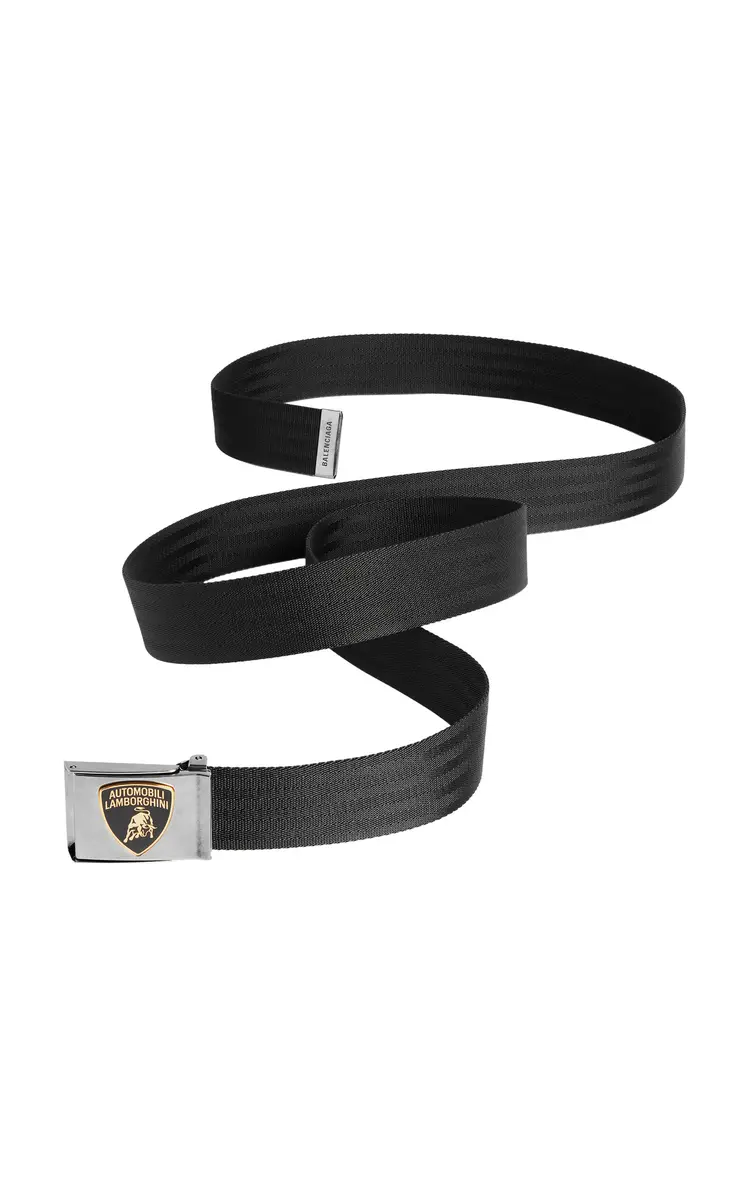 Balenciaga x Lamborghini Webbed Belt | Image 1 Balenciaga x Lamborghini Webbed Belt | Image 1