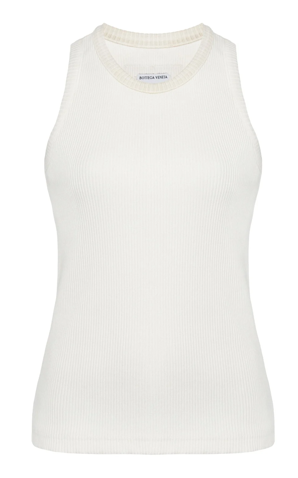 Bottega Veneta Compact Stretch-Cotton Jersey Tank Top