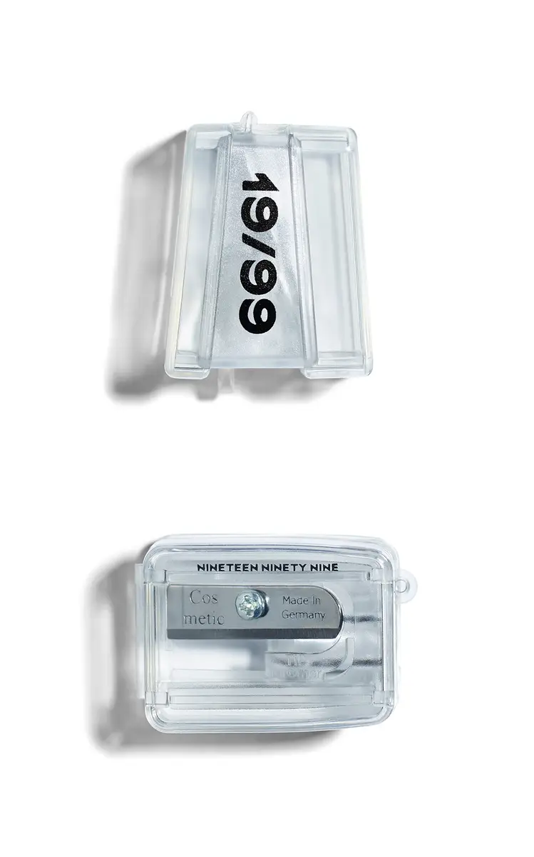 19/99 Precision Pencil Sharpener - CLEAR | Image 1 19/99 Precision Pencil Sharpener - CLEAR | Image 1