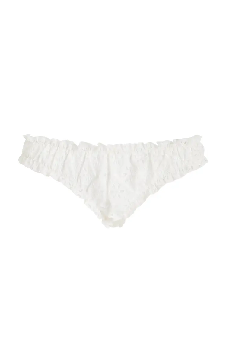 JUILLET SWIMWEAR Chloe Broderie Anglaise Bikini Bottom | Thumbnail 5 JUILLET SWIMWEAR Chloe Broderie Anglaise Bikini Bottom | Thumbnail 5