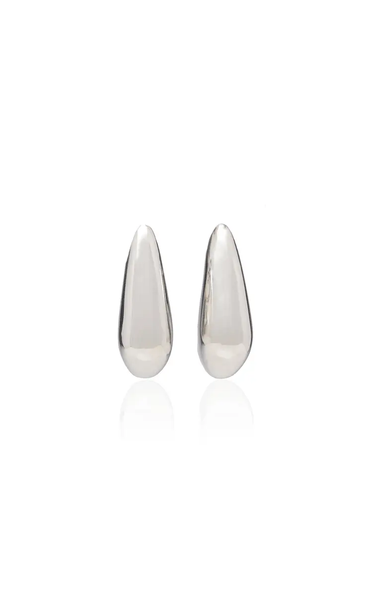 Bottega Veneta Sterling Silver Earrings | Image 1 Bottega Veneta Sterling Silver Earrings | Image 1