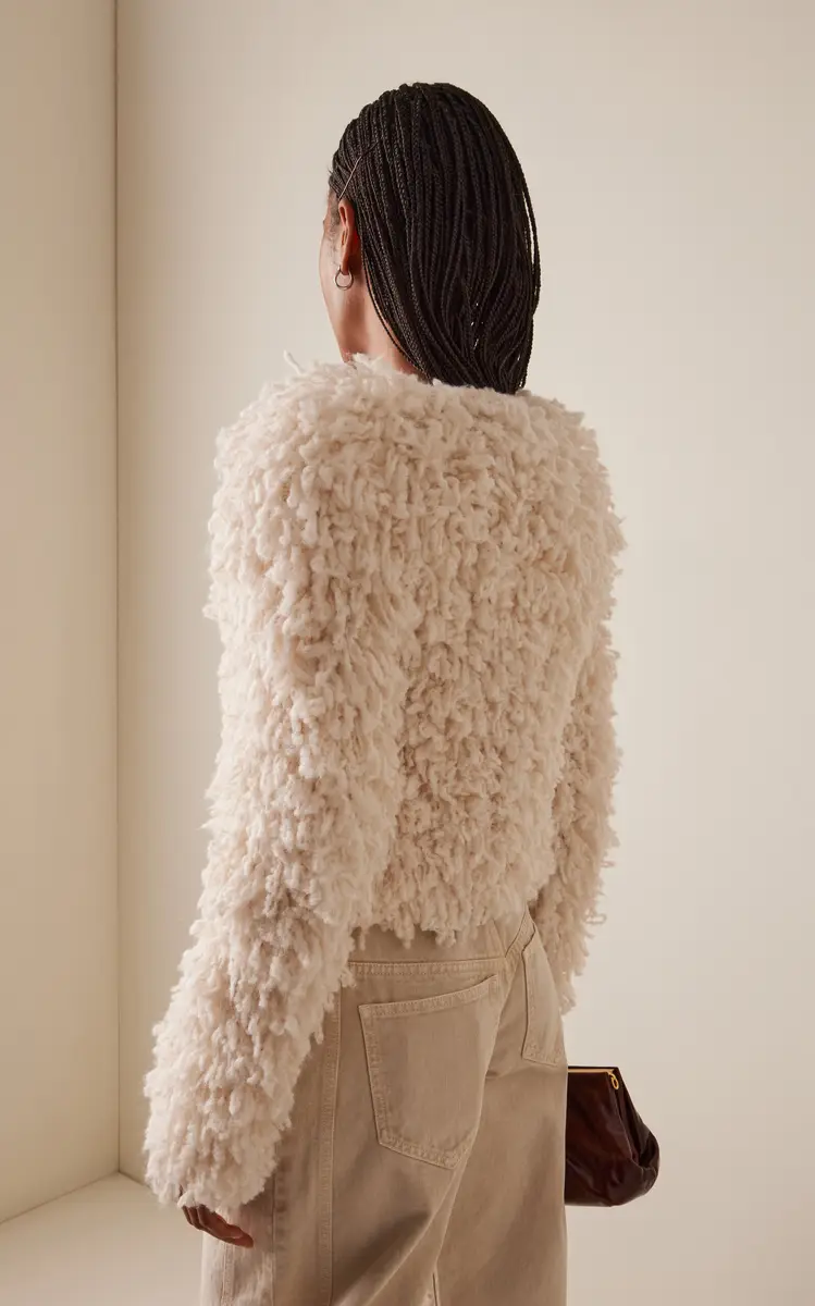 Isabel Marant Fedra Faux Shearling Jacket - Ivory - T1 | Thumbnail 12 Isabel Marant Fedra Faux Shearling Jacket - Ivory - T1 | Thumbnail 12