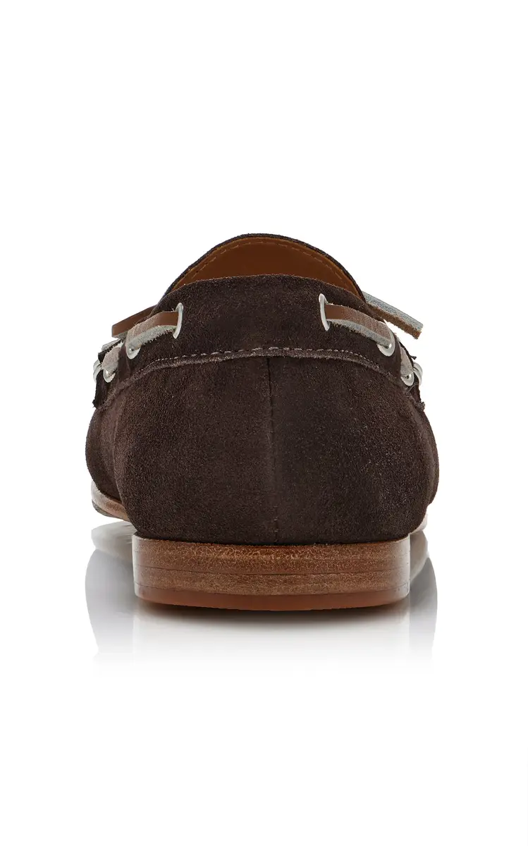 FRĒDA SALVADOR Exclusive Morgan Suede Boat Shoes | Thumbnail 5