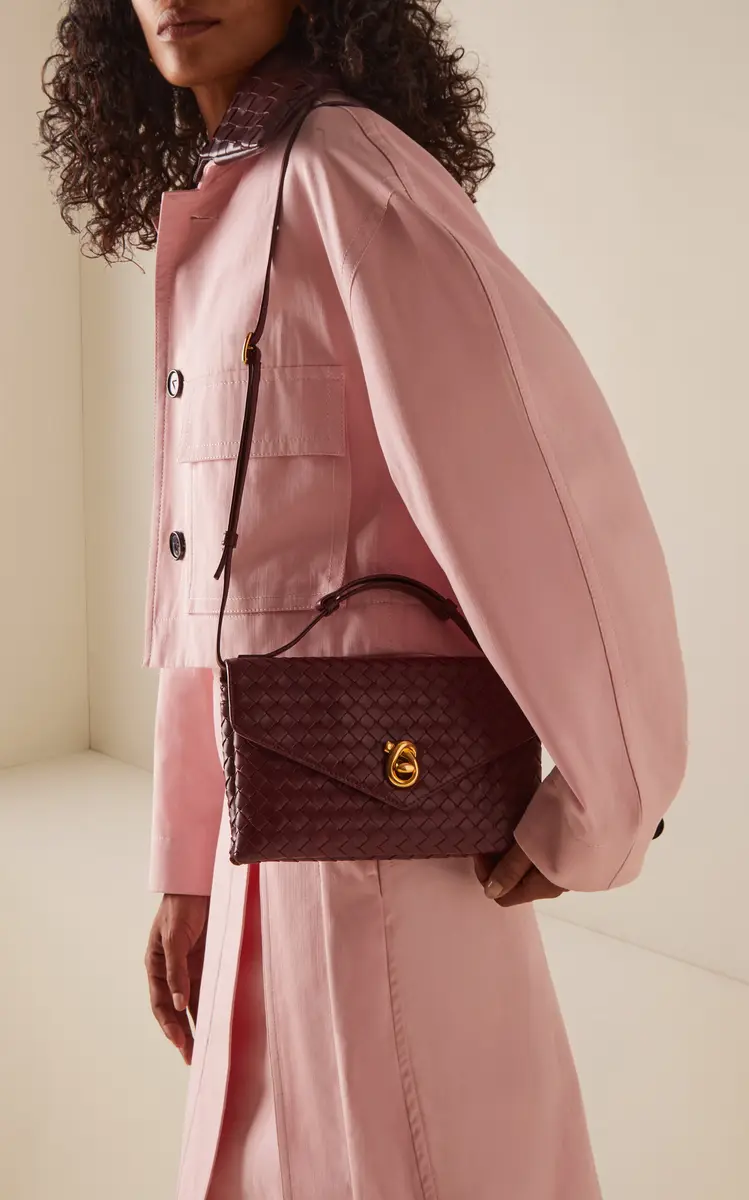 Bottega Veneta Knot Lock Intrecciato Leather Bag | Thumbnail 4 Bottega Veneta Knot Lock Intrecciato Leather Bag | Thumbnail 4
