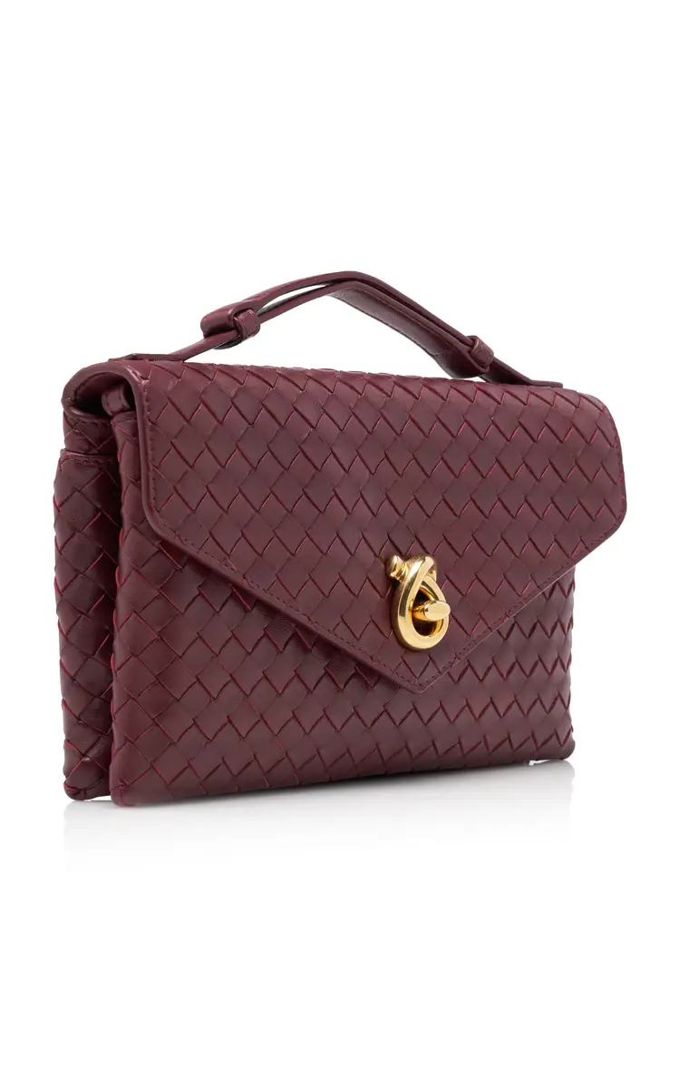 Bottega Veneta Knot Lock Intrecciato Leather Bag | Thumbnail 6 Bottega Veneta Knot Lock Intrecciato Leather Bag | Thumbnail 6