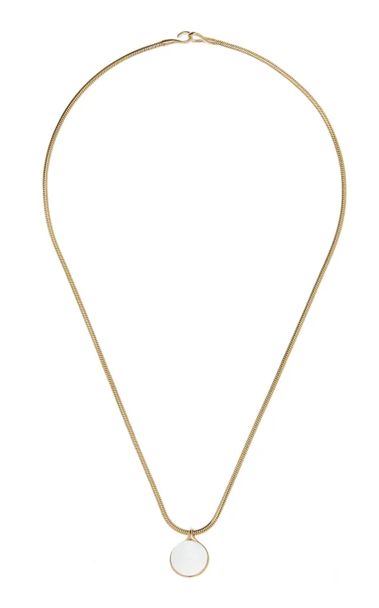 Cyril Halo 14K Yellow Gold Quartz Choker Necklace | Thumbnail 4 Cyril Halo 14K Yellow Gold Quartz Choker Necklace | Thumbnail 4
