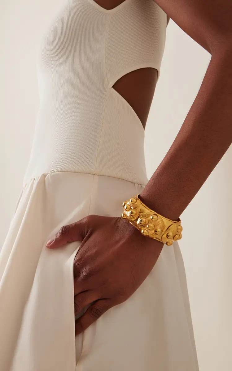 Sylvia Toledano Theodora 22K Gold-Plated Bracelet | Thumbnail 2 Sylvia Toledano Theodora 22K Gold-Plated Bracelet | Thumbnail 2