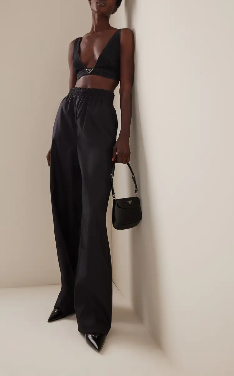 Prada Re-Nylon Track Pants | Thumbnail 2 Prada Re-Nylon Track Pants | Thumbnail 2