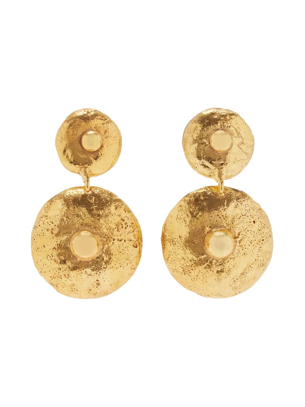 Venus 22K Gold-Plated Earrings