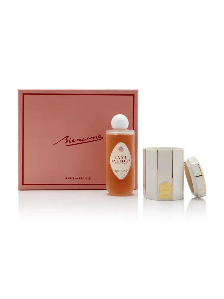 Bienaimé Exclusive La Vie En Fleurs Powder Room Set