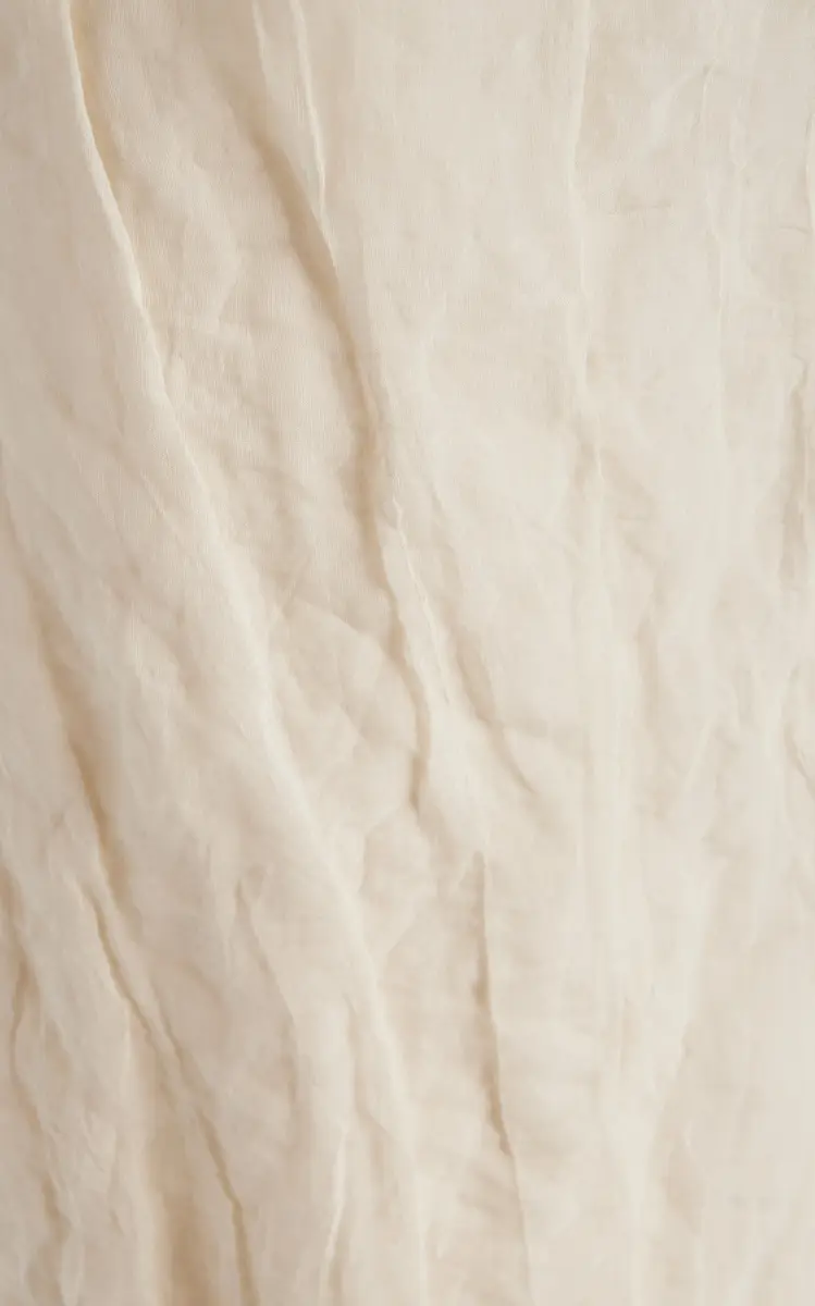 Brandon Maxwell The James Low-Rise Metallic Organza Midi Skirt | Thumbnail 7