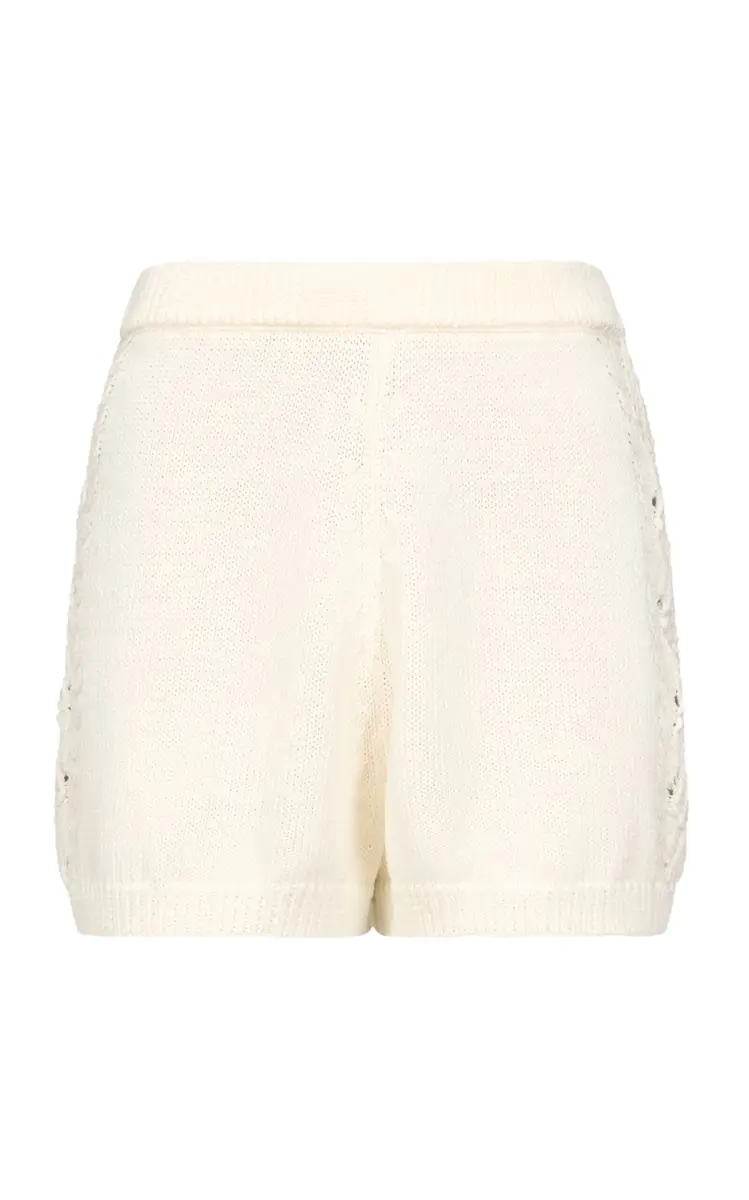Loulou de Saison Andel Shell Knit Cotton Shorts | Image 1 Loulou de Saison Andel Shell Knit Cotton Shorts | Image 1