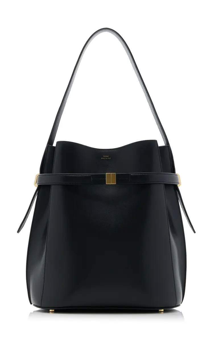 TOTEME Belted Leather Bucket Bag | Thumbnail 7 TOTEME Belted Leather Bucket Bag | Thumbnail 7