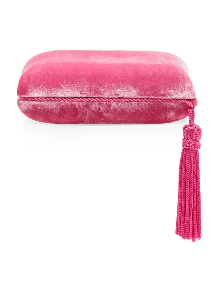 Sophie Bille Brahe Tasseled Velvet Jewelry Case