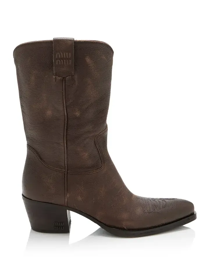 Leather Western Boots Leather Western Boots