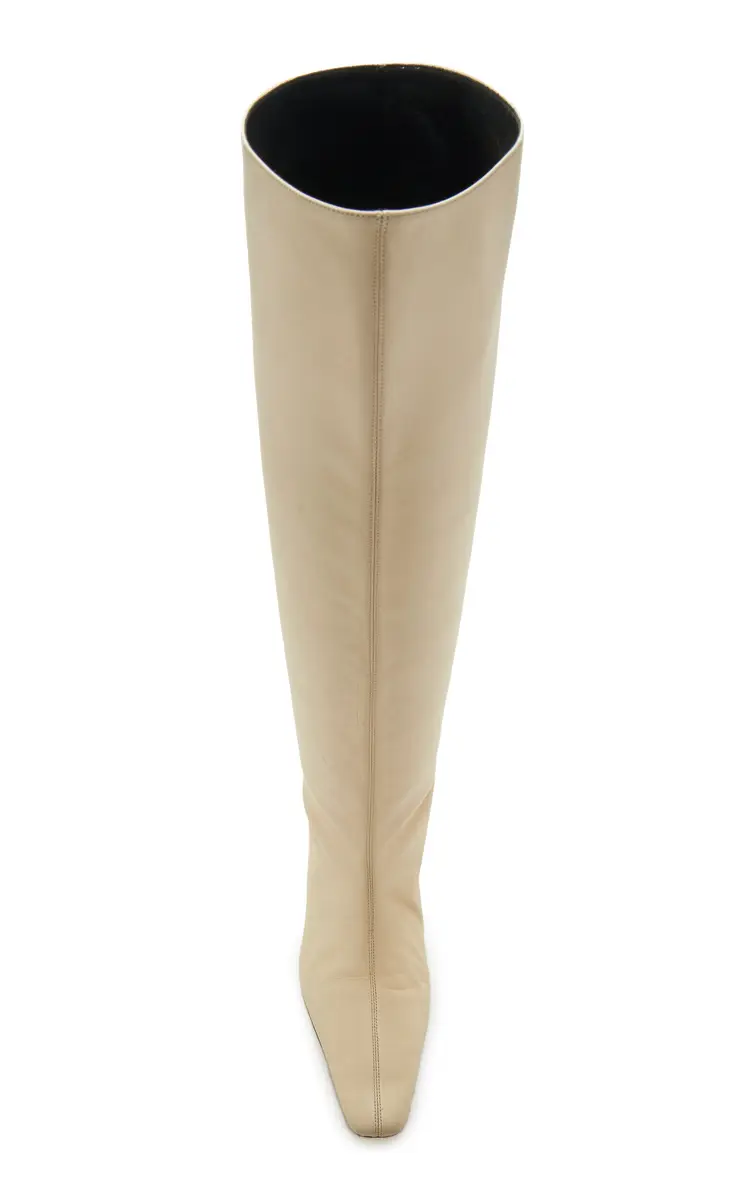 Staud Wally Leather Knee Boots | Thumbnail 3