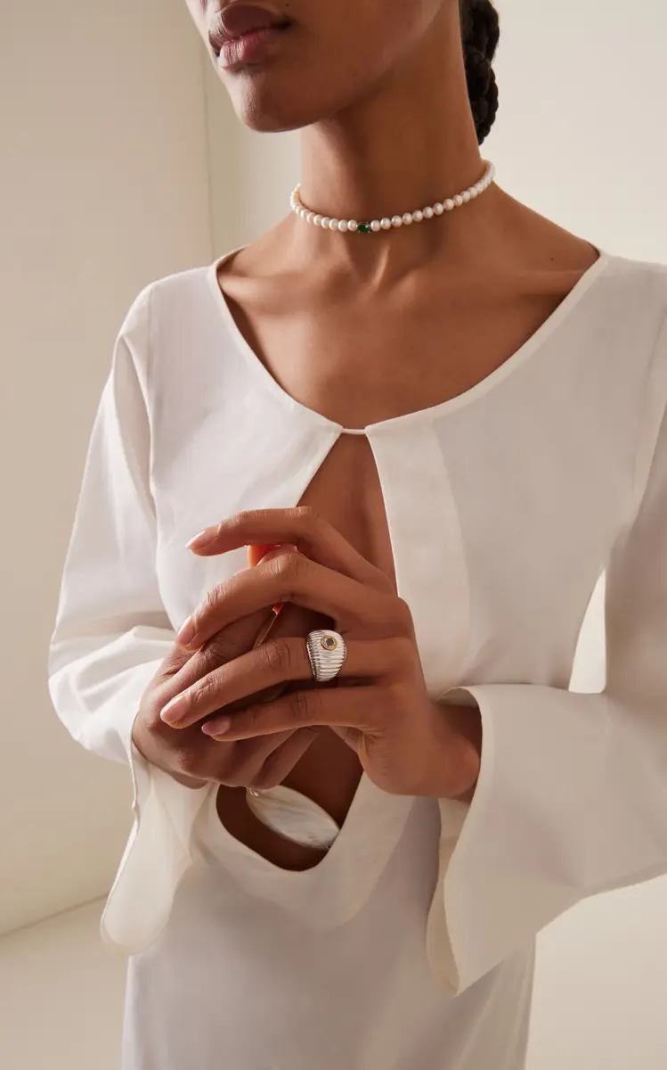 Yvonne Léon Berlingot 9K White Gold Ring | Thumbnail 4