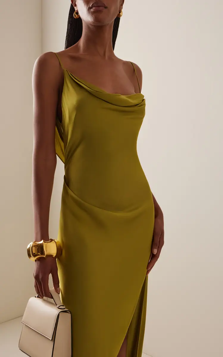 Arcina Ori Odessa Open-Back Satin Maxi Dress | Thumbnail 3 Arcina Ori Odessa Open-Back Satin Maxi Dress | Thumbnail 3