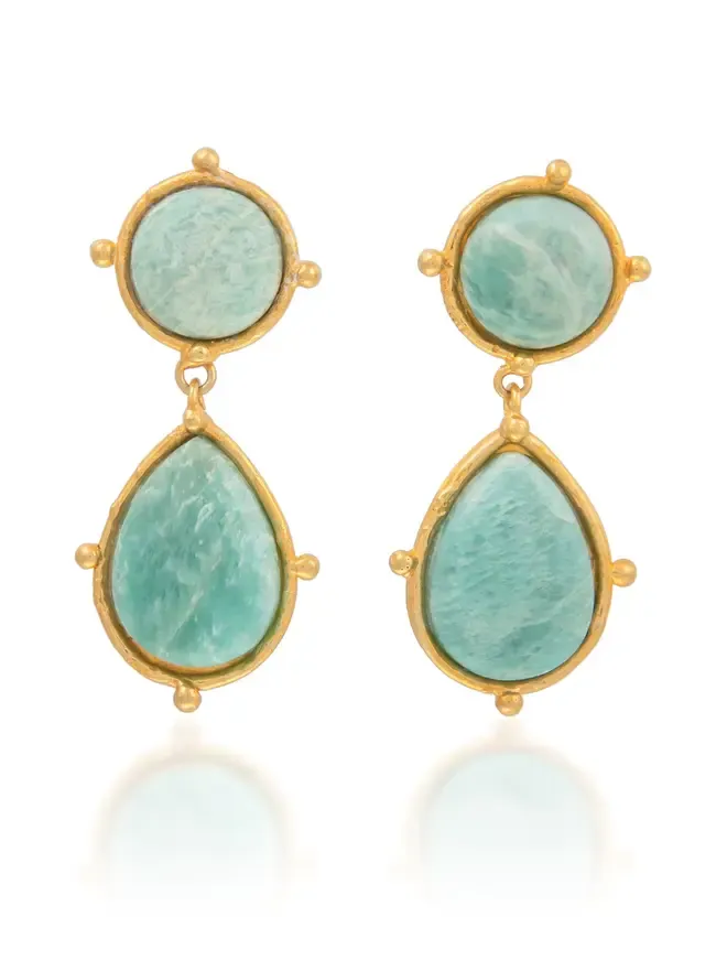 Sylvia Toledano 2 pierres dots earrings