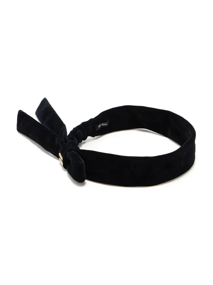 Miu Miu Velvet Headband