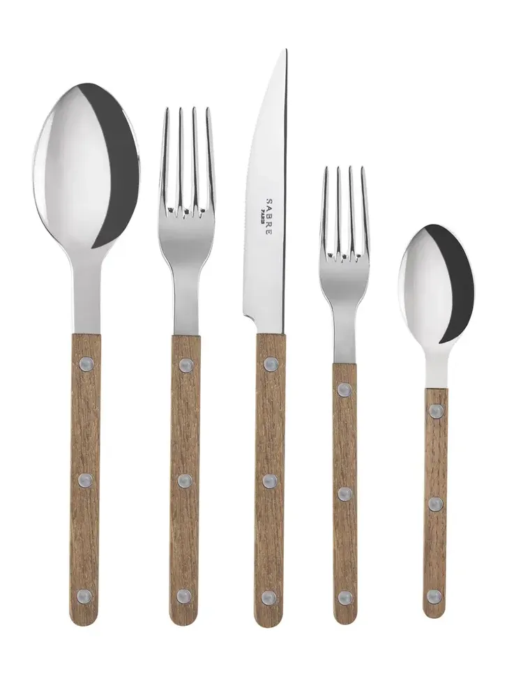 Sabre Bistrot Five-Piece Silverware Set